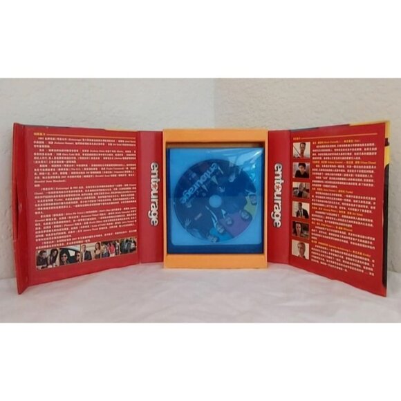 Entourage: The Complete Seasons 1-6 DVD 2010 DVD-9 Worldwide 8-Disc Special Box - Picture 3 of 9